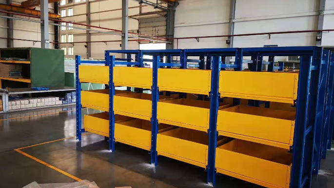 物流行業模具貨架案例