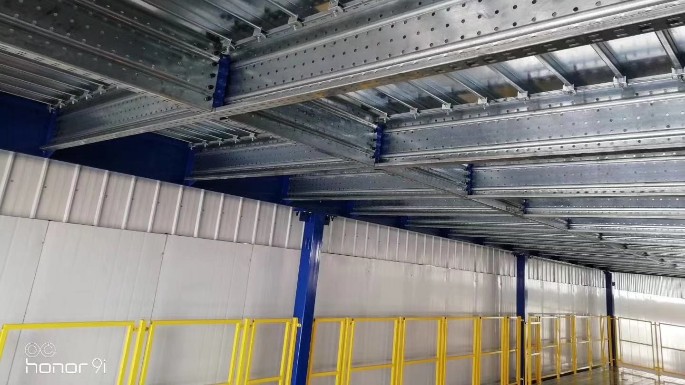 食品行業鋼平臺-認準國德貨架