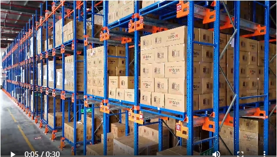 辦公文具案例-穿梭式貨架