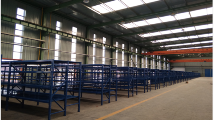 揚州電力行業層板貨架案例